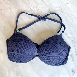 Aerie bikini top PADDED crochet